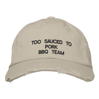 Brodée casquette bbq