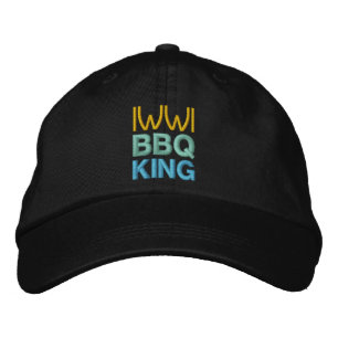 Brodée Casquette BBQ KING