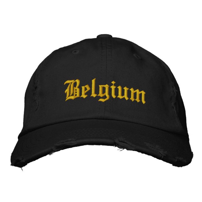 Brodée Casquette belge (Devant)