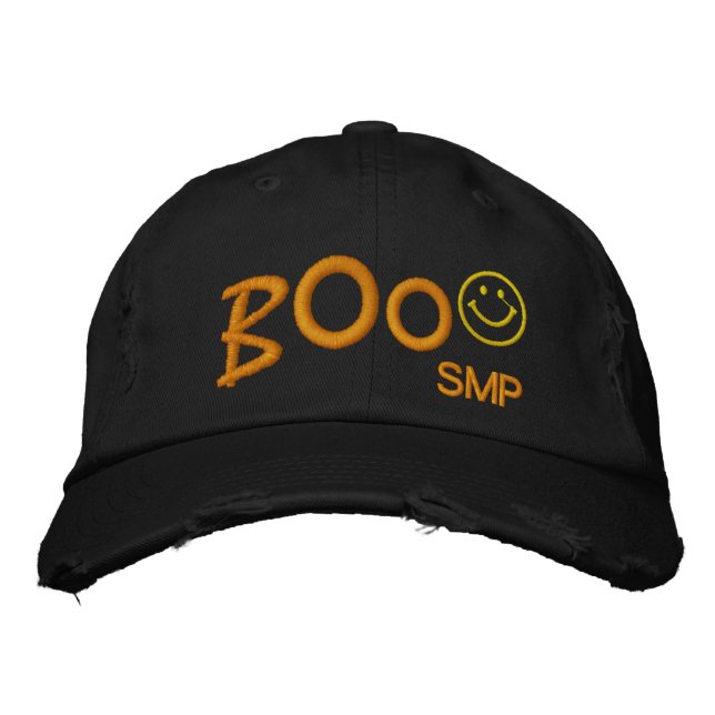 Brodée CASQUETTE BOO par SRF (Devant)