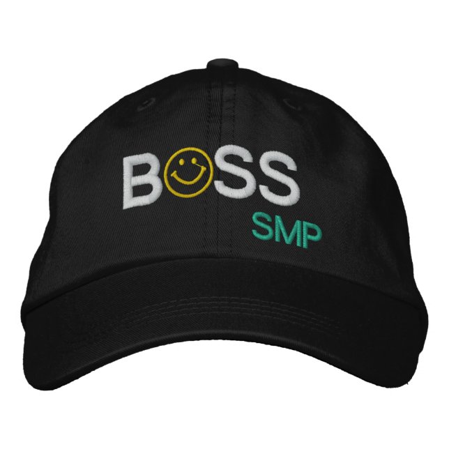 Brodée CASQUETTE BOSS par SRF (Devant)