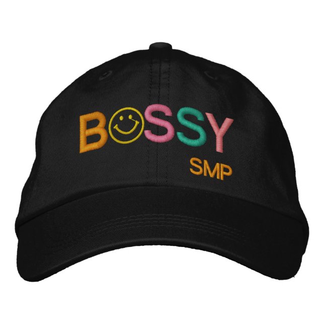 Brodée Casquette BOSSY par SRF (Devant)