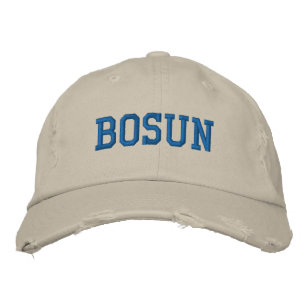 Brodée Casquette Bosun