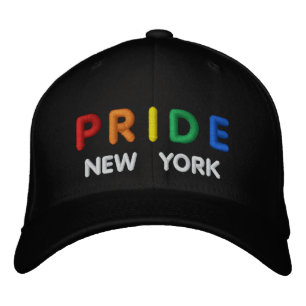Brodée CASQUETTE brodé à arc-en-ciel PRIDE