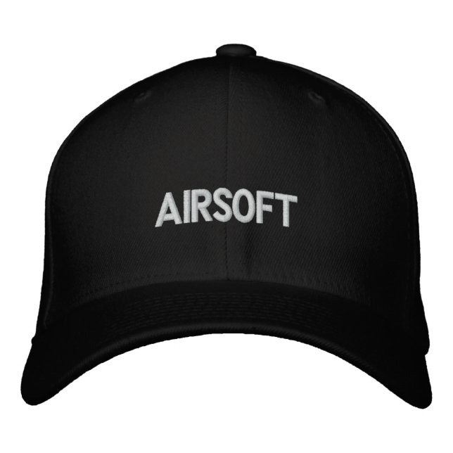 Brodée casquette brodé airsoft (Devant)