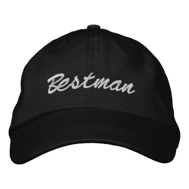 Brodée Casquette brodé Bestman (Devant)