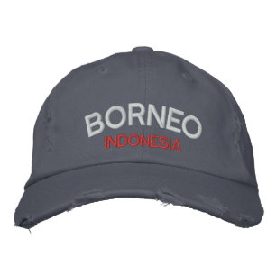 Brodée Casquette brodé Borneo