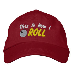 Brodée Casquette brodé Bowling