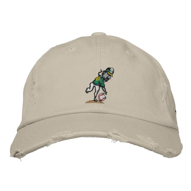 Brodée Casquette brodé brodé (Devant)