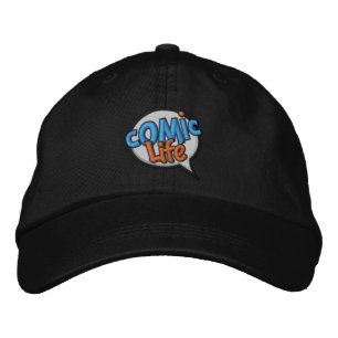 Brodée Casquette brodé Comic Life