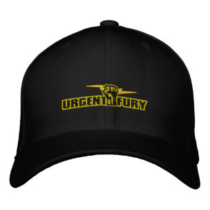 Brodée Casquette brodé de fureur urgent