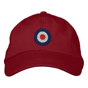 Brodée Casquette brodé de la cible Mod