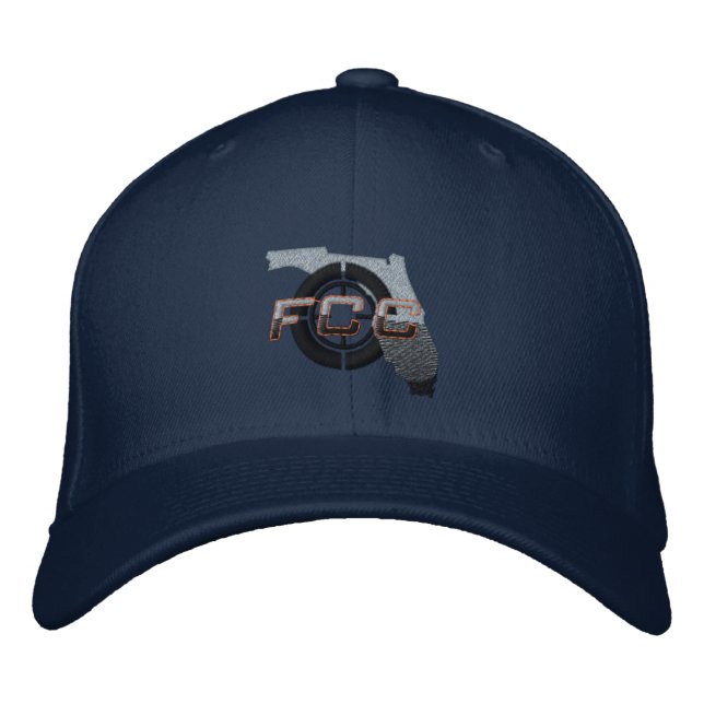 Brodée Casquette brodé de la Marine FCC (Devant)