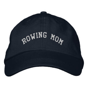 Brodée Casquette brodé de la mère de l'aviron