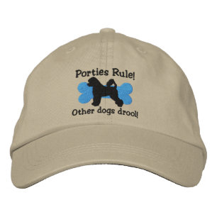 Brodée Casquette brodé de la règle des ports