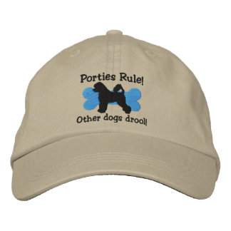 Brodée Casquette brodé de la règle des ports