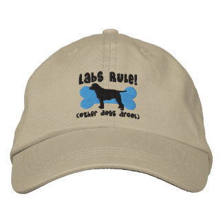 Brodée Casquette brodé de la règle Labs