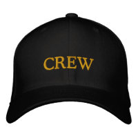 Casquette brodé de l'équipage