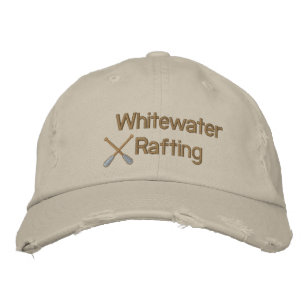 Brodée Casquette brodé de Rafting en eau vive