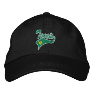 Brodée Casquette brodé de tennis