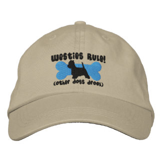 Brodée Casquette brodé de Westies Rule