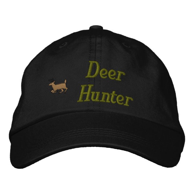 Brodée Casquette brodé Deer Hunter (Devant)