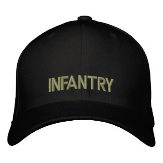 Brodée Casquette brodé d'infanterie