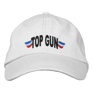 Brodée Casquette brodé du canon supérieur