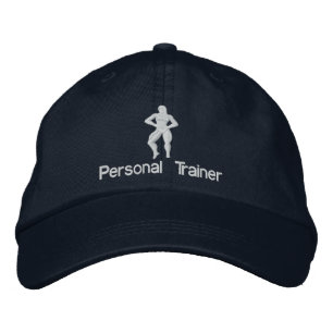 Brodée Casquette Brodé du formateur personnel