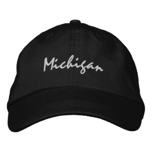 Brodée Casquette brodé du Michigan
