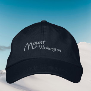 Brodée Casquette brodé du mont Washington New Hampshire