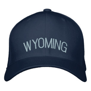 Brodée Casquette brodé du Wyoming