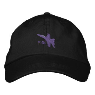 Brodée Casquette brodé F-18 Hornet