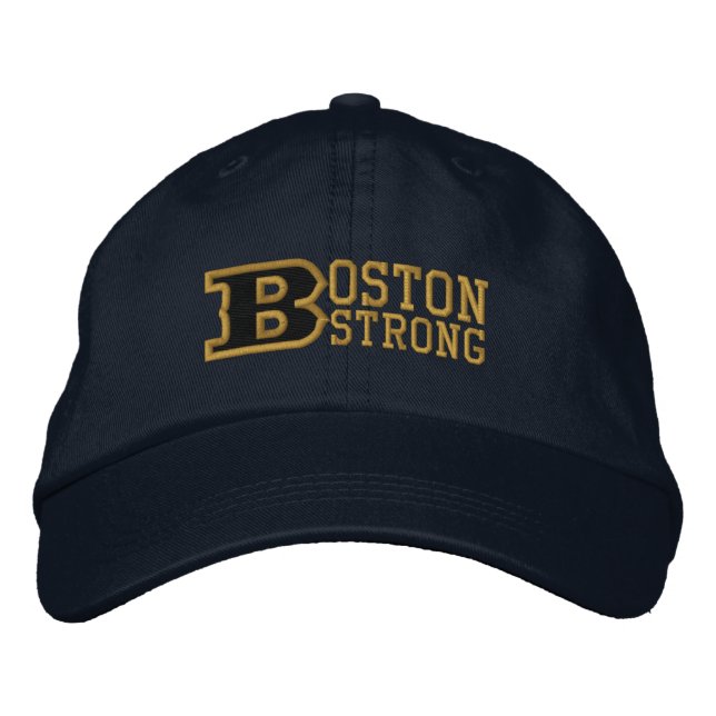 Brodée Casquette brodé FORT de BOSTON B (Devant)