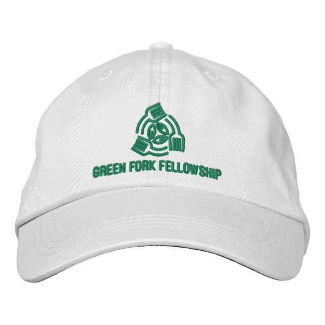 Brodée Casquette brodé GFF - Blanc (Devant)