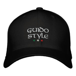 Brodée casquette brodé "Guido Style"