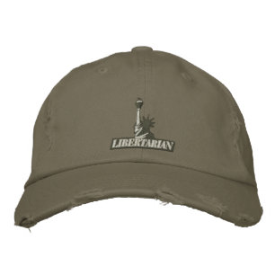 Brodée Casquette Brodé libertaire