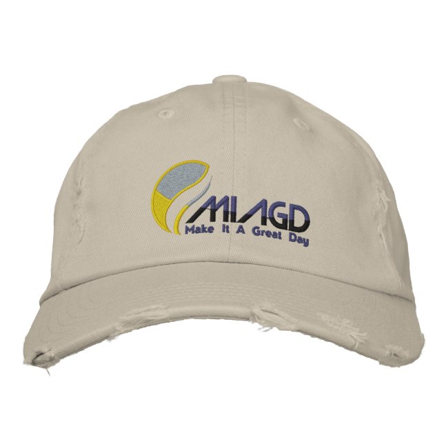 Brodée CASQUETTE brodé MIAGD Light (Devant)