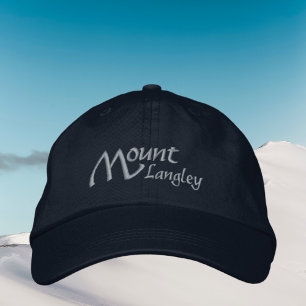 Brodée Casquette brodé Mount Langley California