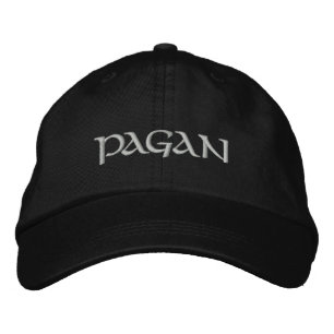 Brodée Casquette Brodé Pagan - Lettres Argent