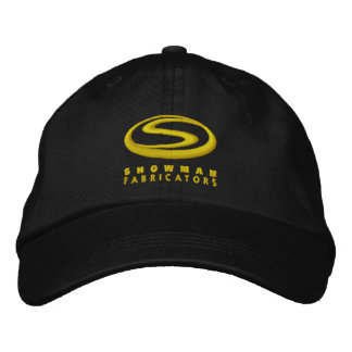 Brodée Casquette brodé par metteur en scène - noir