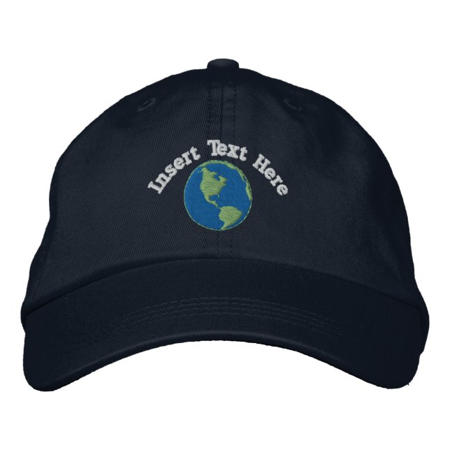 Brodée Casquette brodé personnalisé (Devant)