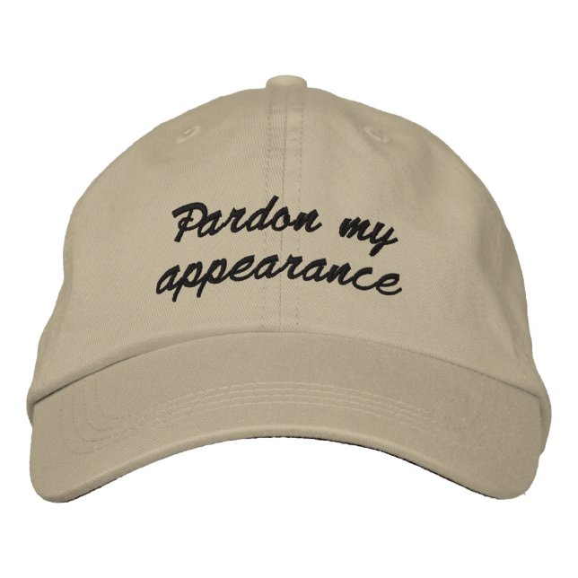 Brodée Casquette brodé personnalisé (Devant)