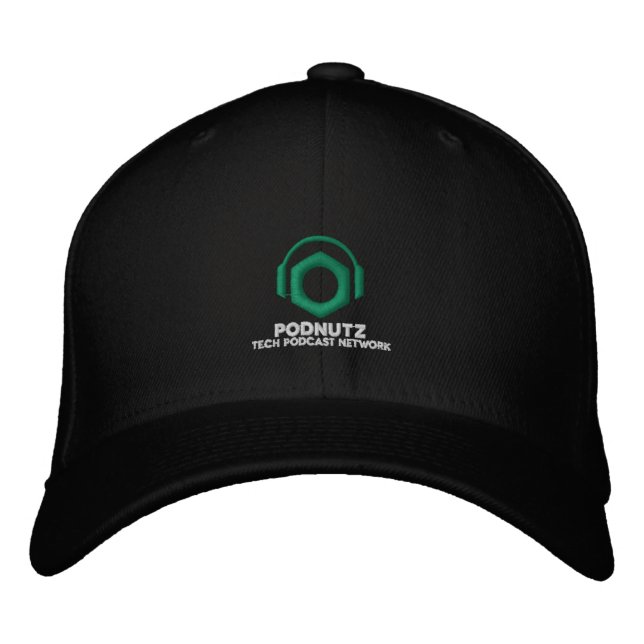 Brodée Casquette brodé Podnutz (lettres blanches) (Devant)