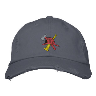 Brodée Casquette brodé pompier