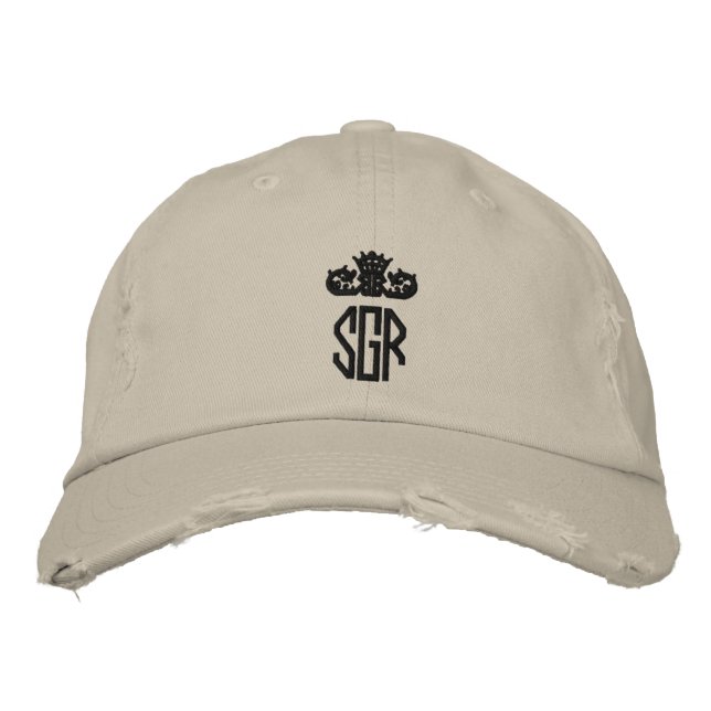 Brodée Casquette brodé SGR_02 (Devant)