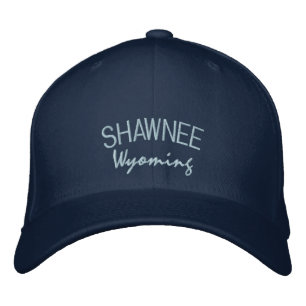 Brodée Casquette brodé Shawnee Wyoming