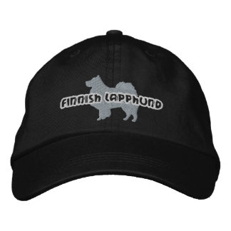 Brodée Casquette brodé Silhouette finlandais Lapphund
