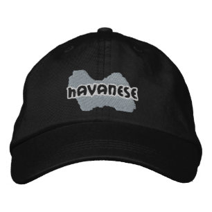 Brodée Casquette brodé Silhouette Havanais