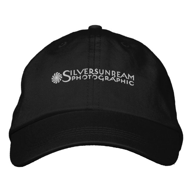 Brodée Casquette brodé Silversunbeam (noir uniquement) (Devant)